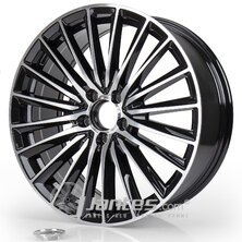 Jante Alu ACR ACV9095 Black Poli de 18 pouces