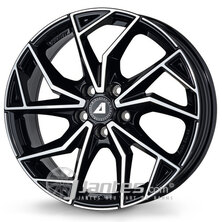 Jante Alu ALUTEC ADX2 Black Poli de 19 pouces pour le modèle SUBARU XV - depuis 2011