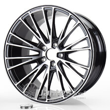Jante Alu AXE CF2 Black Poli de 19 pouces pour le modèle BMW E60 - depuis 2003