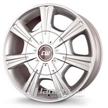 Jante Alu BORBET CH Silver de 17 pouces pour le modèle VW T5 - depuis 2003