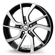 Jante Alu BROCK EB1 Black Poli de 19 pouces pour le modèle AUDI RS 8J - depuis 2009