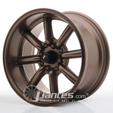 Jante Alu JAPAN RACING JR19 Mat Bronze de 15 pouces pour le modèle PEUGEOT 208 - depuis 2012