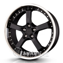 Jante Alu KESKIN KT10 HUMERUS Lip Black de 19 pouces