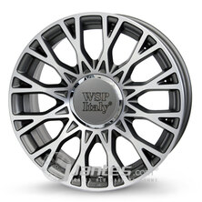 Jante Alu WSP W162 anthracite poli de 15 pouces pour le modèle FIAT PANDA - depuis 2012