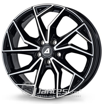 Jante Alu ALUTEC ADX2 Black Poli de 17 pouces pour le modèle VW ALLTRACK - dès 2015