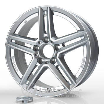 Jante Alu ALUTEC M10 Silver de 17 pouces pour le modèle VW ALLTRACK - dès 2015