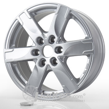 Jante Alu ALUTEC TITAN Silver de 17 pouces pour le modèle VW 6 Trous - depuis 2016