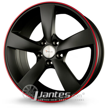 Jante Alu AVUS RACING AF10 Mat Black Red de 21 pouces