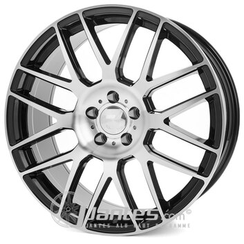 Jante Alu WHEELWORLD WH26 Black Poli de 17 pouces pour le modèle TOYOTA VERSO - depuis 2016
