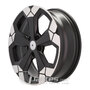 Jante Alu ACR AC1274 Half Mat Black Partial Poli de 18 pouces pour le modèle RENAULT III - depuis 2009
