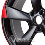 Jante Alu ACR AC256 Mat Black Red de 18 pouces pour le modèle MERCEDES Coupé C117 - dès 2013