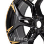 Jante Alu ACR ACVI5572 Black Satin Copper de 19 pouces pour le modèle AUDI E-TRON Sportback F4N - dès 2021