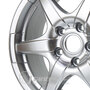 Jante Alu AVUS RACING GRIZZLY Hyper silver de 18 pouces pour le modèle OPEL 5X115 - depuis 2015
