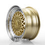 Jante Alu FORZZA MALM Gold Lip Poli de 15 pouces pour le modèle CITROËN Phase 1 - depuis 2012