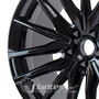 Jante Alu GMP SPARTA Black de 22 pouces pour le modèle MERCEDES X166 - depuis 2012