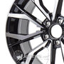 Jante Alu MONACO GP5 Black Poli de 19 pouces pour le modèle NISSAN T32 - depuis 2013