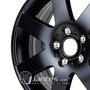 Jante Alu PLATIN P 04 Mat Black de 16 pouces pour le modèle SEAT V 3P/5P - depuis 2008