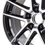 Jante Alu PLATIN P 73 Black Poli de 17 pouces pour le modèle AUDI 8Y - depuis 2020