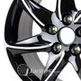 Jante Alu RONAL R51 Black Poli de 17 pouces pour le modèle MERCEDES Shooting Brake X218 - dès 2012